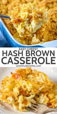 hash browns casserole is an easy and delicious side dish