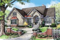 this is an artist's rendering of a house