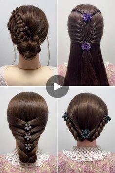 Trendy Summer Hairstyles, Diy Hairstyle, Hairstyle Tutorials, Simple Crafts, French Braid, Hair Cut, Diy Hairstyles, Easy Step, Easy Steps