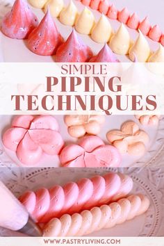 simple piping techniques are easy and fun to make