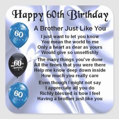 an 80th birthday poem with balloons square sticker