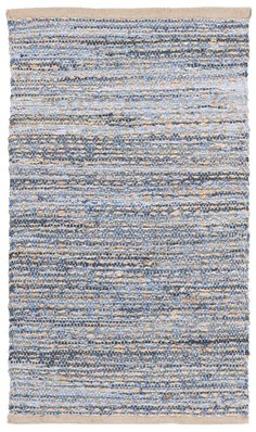 PRICES MAY VARY. Natural jute is used to make this everyday rug Each rug is handmade and handwoven to add style and durability This rug features a traditional woven pattern This rug measures 2'3" x 4' For over 100 years, Safavieh has been a trusted brand for uncompromised quality and unmatched style Pile height is 0.5 inches Coastal Living Room Rugs, Blue Jute Rug, Cape Cod Rug, Coastal Area Rugs, Coastal Rugs, Entryway Living Room, Accent Rug, Changing Wall Color, Handwoven Rug