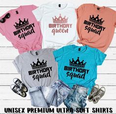 Adult Birthday Shirts, Bday Shirts, Womens Birthday Shirt, Birthday Queen Shirt, 30th Birthday Ideas For Women, Lay Lay, Queen Shirt