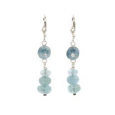 Photo by AURUM in Aurum Jewelers. Turquoise Apatite Gemstone Earrings, Turquoise Aquamarine Dangle Earrings, Turquoise Blue Topaz Dangle Earrings, Blue Aquamarine 8mm Beads Jewelry, Aqua Jewelry, Blue Aquamarine Nickel-free Earrings, Aquamarine Jewelry