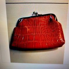 Measures Approx. 4” X 3”. Brand New! Formal Red Coin Purse, Red Clutch Coin Purse For Formal Occasions, Classic Red Coin Purse For Daily Use, Elegant Red Coin Purse For Everyday Use, Elegant Red Coin Purse, Purse Cute, Circus, Wallets, Coin Purse