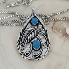 This Pendant Necklace Is Perfect For Someone Who Enjoys A Fashionable, Boho Look! Features: - Made Out Of Tibetan Silver, Which Is An Alloy Mixture - Simulated Turquoise Stones - Brand New, Never Worn - Ships From The Usa Any Props Or Tools Used In The Pictures Are Not Included. The Only Item For Sale Is The Piece Of Jewelry Itself. Nickel-free Blue Turquoise Teardrop Necklace, Blue Teardrop Turquoise Necklace Nickel Free, Blue Turquoise Teardrop Necklace Nickel Free, Handmade Silver Turquoise Teardrop Pendant Necklace, Blue Oxidized Necklace For Gift, Blue Oxidized Finish Necklace For Gift, Gift Turquoise Necklace With Oxidized Finish, Blue Turquoise Necklace With Oxidized Finish As Gift, Adjustable Blue Oxidized Finish Jewelry