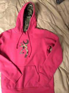 Women’s Browning Hot Pink Hoodie W/ Camo Logo And Hoodie Accents Size M EUC!!!. No signs of wear, looks like new!! Cotton blend with fleece lining, warm!!! Pink Gap Zip Up Hoodie, Pink Cotton Hoodie For Outdoor, Gap Zip Up Hoodie, Hot Pink Hoodie, Fire Shoes, Fly Girl, Pink Hoodie, Browning, Dream Clothes