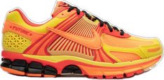 Yellow Mesh Sneakers, Orange Lace-up Sneakers For Jogging, Yellow Mesh Sneakers With Laces, Nike Orange Sneakers With Vibram Sole, Orange Mesh Running Shoes For Jogging, Sporty Marathon Sneakers With Vibram Sole, Dynamic Orange Low-top Sneakers, Orange Low-top Dynamic Sneakers, Dynamic Orange Sneakers For Sports