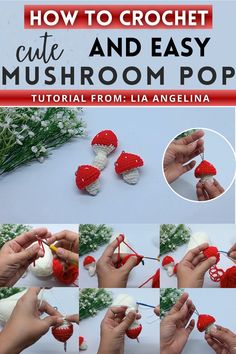 Check out the Crochet Mushroom Pop! It’s a cute, handcrafted toy that looks just like a little mushroom. Made with colorful yarn, it’s soft to touch and perfect for playing or decorating your room.