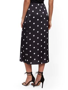 Midi Slip Skirt, Slip Skirt, Polka Dot Print, Dot Print, Trending Now, Polka Dot, Polka Dots, Sense, Dots