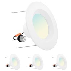 the dim downlight has four different types of lights