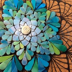 This has been a slow and absorbing meditation today Garden Mosaic Projects, Glass Mosaics