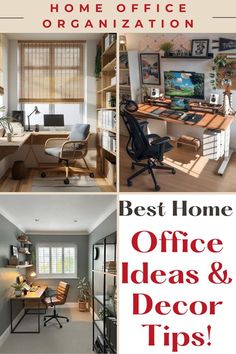 the best home office design and decor tips