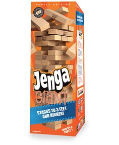 a box of jenga giant stacking blocks