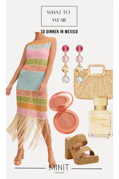 Dine in style on your Mexico getaway with our Multi-Color Crochet Fringe Maxi Dress. This eye-catching dress is perfect for a lively dinner setting, blending vibrant colors with boho-chic fringe details. Make a statement at your next vacation dinner and embrace the festive spirit of Mexico with this stunning maxi dress! Textured Aesthetic, Vacation Dinner, Fringe Crochet, Dinner Setting, Crochet Fringe, Dine In, Maxi Knit Dress, Horizontal Stripes