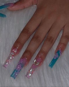 777 Taurus Nails Designs Acrylic Birthday, Long Extra Nails, Extra Long Nail Designs, Nails 777, Dominican Nails, Acrylic Nail Designs Classy, Acrylic Nails Nude