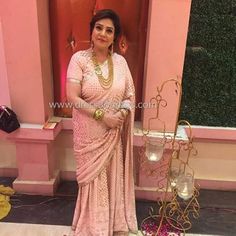 Dr Anju from Delhi , Dress365days Customer , wearing Bridal designer chikankari lucknowi lehenga to buy check out https://goo.gl/YlE9xV Hand Embroidered Kurtis, Lucknowi Lehenga, Embroidered Kurtis, Chikankari Lehenga, Chikankari Suits, Manish Malhotra, Customer Testimonials, Wedding Lehenga, Online Wedding