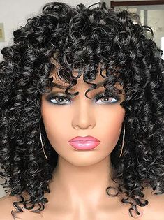 Wigs 2022, Short Layered Curly Hair, Curly Afro Wig, Cheap Human Hair Wigs, Vacation 2023, Wig Curly, Wigs Short, African American Wigs, Curly Bob Wigs