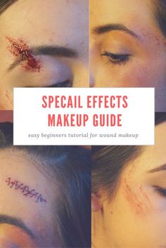 Halloween makeup tutorial. easy and cheap Halloween ideas for 2016.easy special effects/ theater makeup! How to do a black eye/ bruise makeup. how to give yourself fake stitches Injury Makeup, Makeup Tutorial Halloween, Wound Makeup, Makeup Tutorial Easy, Theater Makeup, Stitches Makeup, Halloween Makeup Tutorial Easy, Holiday Makeup Tutorial, Black Eye Makeup