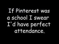 a black and white photo with the words facebook was a school swear i'd have perfect attendance