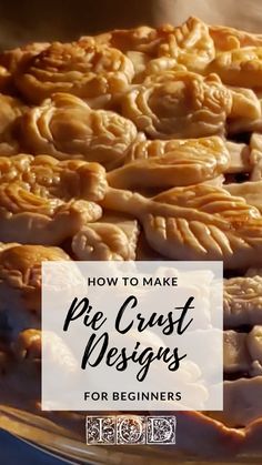 how to make pie crust designs for beginners