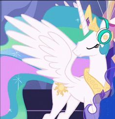 an image of a cartoon pony with wings