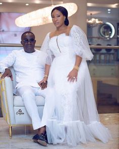 Nigerian Lace Styles, Elegant White Dress, African Dresses Men, Wedding Dress Outfit, African Dresses For Kids, Best African Dresses, African Wear Dresses, Lace Dress Styles