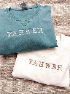 Sweatshirt Embroidery, Ayat Alkitab, Christian Fashion, Christian Sweatshirt, Christian Apparel