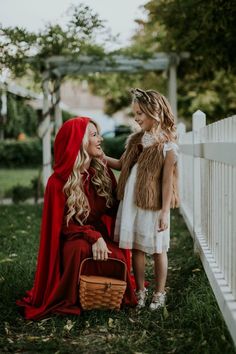 Red Riding Hood Costume Kids, Mother Daughter Halloween Costumes, Mommy Halloween, Mom Costumes, Unicorn Halloween Costume, Halloween Costumes 2016