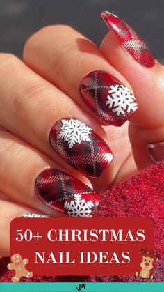 50+ Christmas Nails So Cute, Even Santa Will Be Jealous! 🎄💅 Get holiday-ready with these Christmas Nails that will make your season shine! From classy Christmas Gel Nails to fun Christmas Nails Acrylic, there's a look for every nail lover. 🎅✨ Try Cute Christmas Nails or Christmas Nails Easy if you’re up for a quick, festive DIY. Need some Nagel Inspo? We’ve got you covered with stylish Xmas Nails and Nail Art Noel to make Her Nails stand out. Go bold with Red Christmas Nails or add some sweet... Christmas Tree Nails, Winter Nails Acrylic