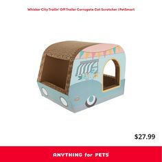 an advertisement for a cat house with the words,'anything for pets '