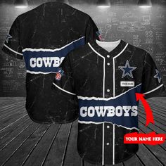 Shipping from the US. Easy 30 day return policy, 100% cotton, Double-needle neck, sleeves and hem; Roomy Unisex Fit. Dallas Cowboys Cute Shirts, Dallas Cowboys Tee Shirt, Cowboys Apparel, Cowboys Sweatshirt, Cowboys Jersey, Dallas Cowboys Jersey, Boyfriend Wallpaper, Cowboy Pictures, Baseball Jersey Shirt