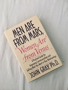 the book men are from mars, women are from venus