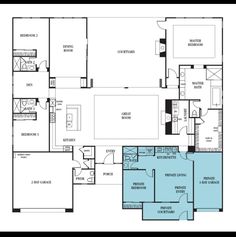 the floor plan for a two bedroom, one bath apartment at river landing in lakewood