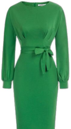 Green Fitted Bodycon Dress For Formal Occasions, Green Bodycon Mini Dress For Work, Formal Green Elastane Dresses, Green Stretch Bodycon Dress For Work, Elegant Green Belted Mini Dress, Elegant Green Elastane Bodycon Dress, Green Stretch Dress For Office, Solid Color Fitted Belted Dress, Green Bodycon Dress For Office