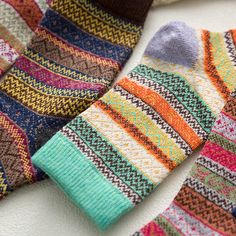 Make these socks a part of your aesthetic look 🌼Standart/ 5pcsMaterial: Cotton, Polyester Wool Blend Socks, Harajuku Women, Lingerie Boutique, Style Japonais, Winter Socks, Warm Socks, Wool Socks, Patterned Socks, Tube Socks