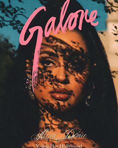 the cover art for galae featuring an image of a woman's face