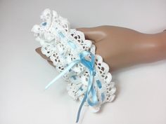 Wedding Garters, Crochet Garter, Crochet Garter Belt, Crochet Something Blue Wedding, Crochet Wedding Garter, Bride Garter Crochet Pattern, Wedding Pattern, Wedding Garter Lace Vintage, Wedding Crochet Patterns