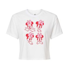 You'll love the fit & feel of this Disney's Minnie Mouse Juniors' Emotions Cropped Graphic Tee. © Disney You'll love the fit & feel of this Disney's Minnie Mouse Juniors' Emotions Cropped Graphic Tee. © Disney FEATURES Crewneck Short sleevesFABRIC & CARE Cotton Machine wash Imported Size: Xxl. Color: White. Gender: female. Age Group: kids. Cropped Graphic Tees, Baby Tees, Cute Disney, Baby Disney, Disney Trips, Infant Tees, Gender Female, Minnie Mouse, Graphic Tee