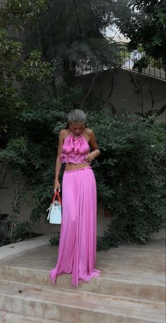 Silk Styles, Best Summer Outfits, Town Outfits, Fancy Fits, Maxi Skirt Set, Insta Inspiration, Light String, Cool Summer Outfits