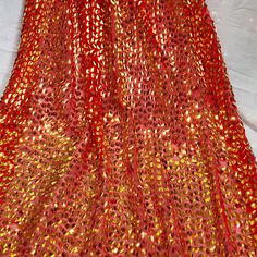 iridescent red concave sequin dress fabric Glamorous Iridescent Sequin Fabric For Party, Disco Sequin Fabric For Costume Party, Disco Style Sequin Fabric For Festive Party Season, Disco Style Sequin Fabric For Party Season, Sequin Fabric For Party And Festivals, Glamorous Iridescent Sequin Fabric With Shimmer, Iridescent Sequin Fabric For Party Season, Glamorous Iridescent Shimmer Sequin Fabric, Glamorous Iridescent Shimmering Sequin Fabric