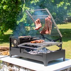 Ascua Parrilla – Black Box BBQ Aesthetic Bbq, Bbq Aesthetic, Parrilla Interior, Asado Grill, Bbq Tips, Bbq Hacks, Barbecue Design, Cast Iron Wok, Outdoor Kitchen Cabinets