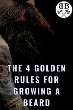 Are you a guy who is looking to grow an awesome beard? No worries, we've got you. We have put together a blog of the our 5 top tips of growing an awesome beard. If you are looking to have one of the best beard styles for men in 2021, then you do not want to miss out on these top 5 tips to growing an awesome beard style in 2021. #beard #beardgrooming #beardgroomingtips Crazy Beard, Beard Rules, Thick Beard, Best Beard Styles