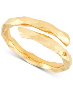 in stock Macy's 14k Yellow Gold Rings, Macy's Yellow Gold 14k Rings, Macy's 14k Gold Rings As Gift, Macy's 14k Gold Rings For Gifts, Macy's Fine Jewelry Yellow Gold Ring, Macy's Yellow Gold Fine Jewelry Rings, Ring Guide, Gold Sign, Bypass Ring