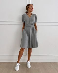 Save vs. Splurge On Some of My Favorite Pieces - Merrick's Art Dress Layering, Hot Weather Outfits, Teacher Dresses, Plum Dress, Simple Summer Outfits, Teacher Outfit, Free Dresses, Darling Dress