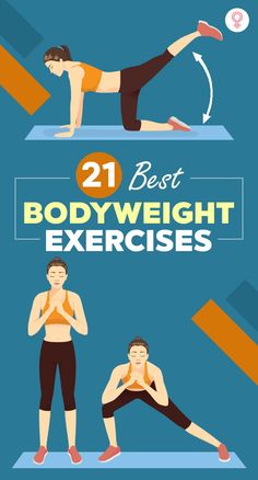 the best bodyweight exercises for men and women