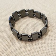 Hematite Stretch Bracelet; Diameter (Unstretched) Is About 2.5". Very Good Condition, Almost Never Worn. Hematite Bracelet, Stretch Bracelet, Stretch Bracelets, Womens Jewelry Bracelets, Women Jewelry, Bracelet, Women Shopping, Color