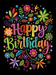 Happy Birthday Hippie, Cute Happy Birthday Wishes, Best Birthday Wishes Quotes, Happy Birthday Cat, Great Songs, Birthday Greetings Funny, Birthday Card Sayings, Birthday Greetings Friend