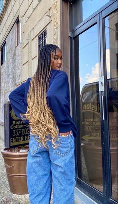 Box Braids Hairstyles For Black Women, Braids Hairstyles Pictures, Box Braids Styling, Girls Hairstyles Braids, Natural Hair Braids