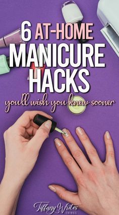 Manicure Hacks, Nail Painting Tips, Nail Polish Dry Faster, Dry Nails Fast, Home Manicure, Diy Nails At Home